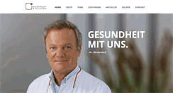 Desktop Screenshot of praxis-bueckendorf.de