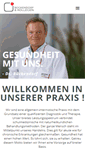 Mobile Screenshot of praxis-bueckendorf.de